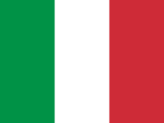 bandeira do Italian