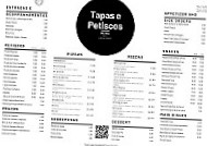 Tapas E Petiscos menu