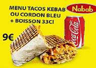 Nabab Kebab menu